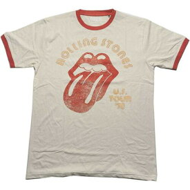Bravado Rolling Stones - US Tour '78 - Natural Ringer t-shirt メンズ