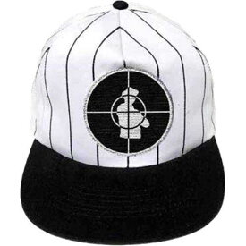 Bravado Public Enemy - Solid Target - Snapback OSFA Black & White Baseball Cap メンズ