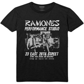 Ramones - East Village - Black t-shirt メンズ