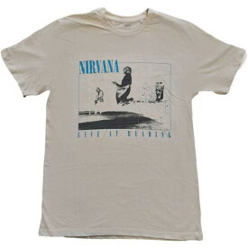 Nirvana - Kurt Cobain - Live At Reading - Sand t-shirt メンズ