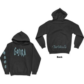 Gojira - Fortitude Faces - Pullover Black Hooded Sweatshirt メンズ
