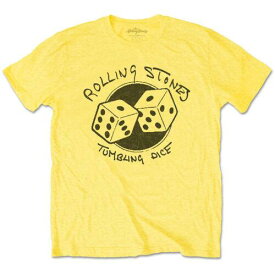Bravado The Rolling Stones-Tumbling Dice - Yellow T-shirt メンズ