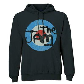 The Jam - Target Logo - Pullover Black Hooded Sweatshirt メンズ