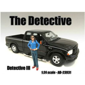 American Diorama Figure The Detective #3 Figure For 1:24 Models Blister Pack