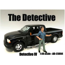 American Diorama Figure The Detective #4 For 1:18 Scale Models Blister Pack