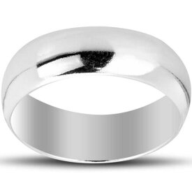 Classic Women's Ring Sterling Silver 7mm Band Size 6 R-07-6 レディース
