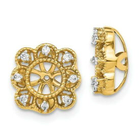 Jewelry 14k Fancy Diamond Earring Jacket ユニセックス