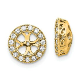 Jewelry 14k AA Diamond Earring Jacket ユニセックス