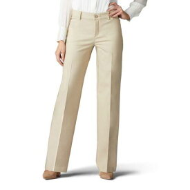 リー New ListingLee Womens Ultra Lux Comfort with Flex Motion Trouser Pant Bungalow Khaki 12 レディース