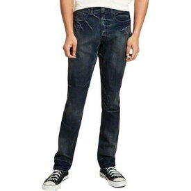 Heroes Motors Mens Denim High Rise Straight Leg Jeans Blue Size 36W x 32L メンズ