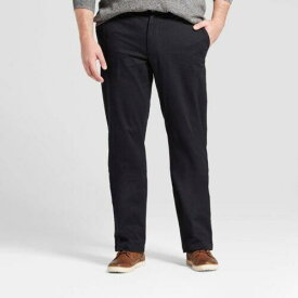 Mens Big & Tall Straight Fit Chino Pants - Goodfellow & CoTM Black 32X36 Size 32W メンズ