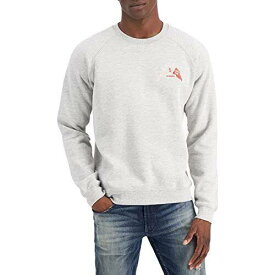 Heroes Motors Mens Embroidered Logo Sweatshirt Gray Size XXL メンズ