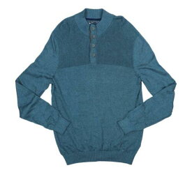 Club Room Mens Ribbed Four-Button Sweat Blue Wing XL DARK BLUE Size XLARGE S/S メンズ