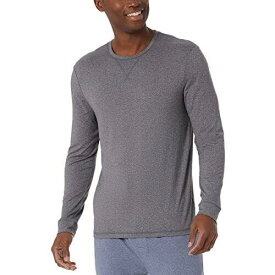 32 Degrees Cool Mens Top Notch Long Sleeve Base Sleep Shirt Gray メンズ