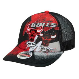 MITCHELL & NESS ミッチェルアンドネス [HHSS2993-CBUYYPPPBLCK] MENS NBA CHICAGO BULLS HYPER TRUCKER SNAPBACK メンズ