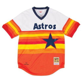 ミッチェルアンドネス Mens Mitchell & Ness MLB HOME JERSEY - HOUSTON ASTROS 80 NOLAN RYAN メンズ