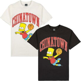 Chinatown Market Men's X The Simpsons Air Bart Arc Basketball Tee T-Shirt メンズ