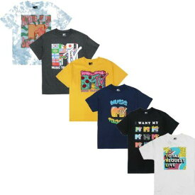 MTV Music Television Men's Officially Licensed Retro Vintage Logo Tee T-Shirt メンズ