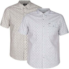 Hurley Men's Brooks Short Sleeve Button Shirt メンズ
