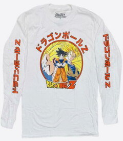 ボール Dragon Ball Z Men's Super Goku Vegeta Japanese Anime Long Sleeve Tee T-Shirt メンズ