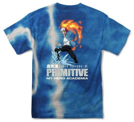 Primitive Apparel プリミティブ Primitive Men's X My Hero Academia Flashfreeze Heatwave Tie Dye Tee T-Shirt メンズ