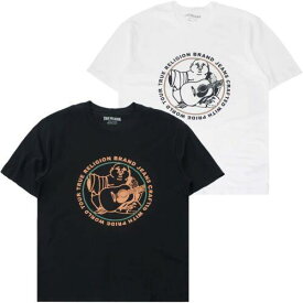True Religion Men's World Tour TR Buddha Logo Tee T-Shirt メンズ
