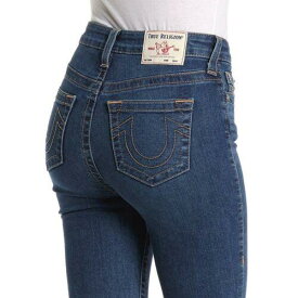 True Religion Women's Halle Super Skinny Fit High Waist Stretch Jeans in No Lies レディース