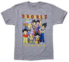 Spencer's Dragon Ball Z Japanese Anime Men's Official Licensed Character Group Tee T-Shirt メンズ