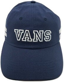 VANS バンズ Vans Off The Wall Unisex Court Side Embroidered Baseball Dad Hat Cap in Navy メンズ