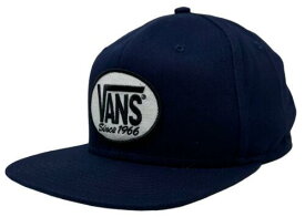 VANS バンズ Vans Off The Wall Men's Since 66 Patch Snapback Hat Cap in Navy メンズ