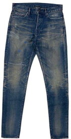 John Elliott Men's The Cast 2 Slab Distressed Japanese Made Slim Fit Denim Jeans メンズ