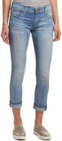 True Religion Women's Liv Crop Skinny Stretch Distressed Rip Jeans in Size 25 レディース