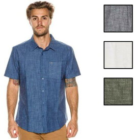 Hurley Men's One and Only Button Front Shirt メンズ
