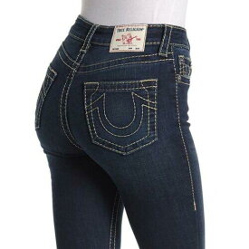 True Religion Women's Jennie Big T Curvy High Waisted Skinny Stretch Jeans レディース