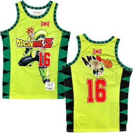 Android 16 Dragon Ball Z Men's Headgear Classics Embroidered Basketball Jersey メンズ