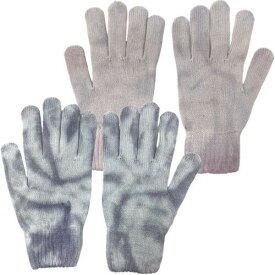 John Elliott Unisex Cashmere Wool Blend Tie Dye Gloves メンズ