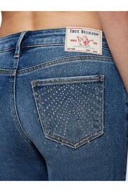 True Religion Women's Halle Skinny Fit Stretch Jeans w/ Crystals レディース
