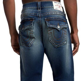 True Religion Men's Rocco Skinny Fit Stretch Jeans in Medium Submerge メンズ