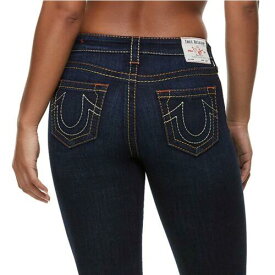 True Religion Women's Halle Big T Super Skinny Stretch Jeans in Angel's Breath レディース