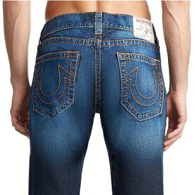 True Religion Men's Big T Skinny Jeans in Midnight Seeker メンズ