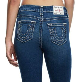 True Religion Women's Halle Super T Skinny Fit Stretch Jeans in Genuine Indigo レディース