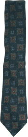 Altea Men's Geometric Medallion Printed Tie Necktie メンズ