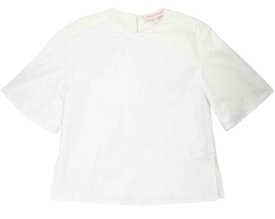 キャロライナ ヘレラ Carolina Herrera Women's Wide Pleat Sleeve Crewneck T-Shirt Shirt レディース