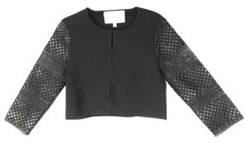 キャロライナ ヘレラ Carolina Herrera Women's Cardigan with Lace Sleeves レディース