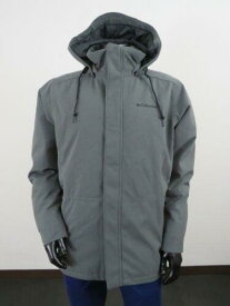 コロンビア NWT Mens L Columbia Boundary Bay Hybrid Hooded Insulated Waterproof Jacket Gray メンズ