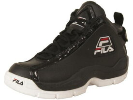 FILA フィラ Fila Men's 96 Black/White/Fila Red Sneakers Shoes Sz: 8.5 メンズ