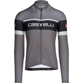 カステリ Castelli Passista FZ Limited Edition Jersey - Men's Gunmetal Gray/Black/Desert G メンズ