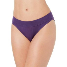 Bali Womens Purple Underwear Soft Comfy Bikini Panty Plus 9 2X レディース