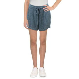 ボビュ B Collection by Bobeau Womens Blue Knit Short Comfy Casual Shorts L レディース
