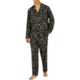INC Mens 2PC Satin Pajama Pant Set Loungewear メンズ